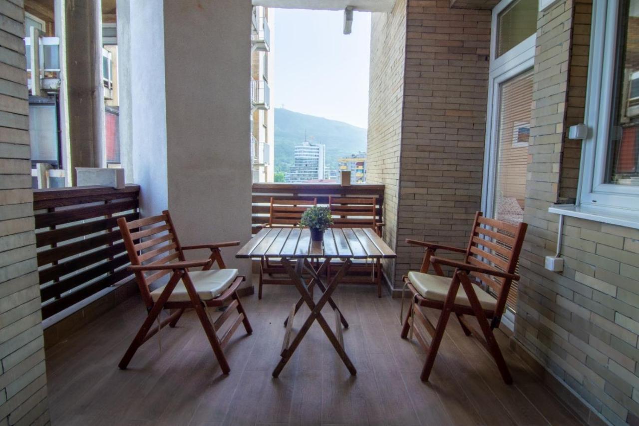 Green Paradise Square Apartment Skopje Luaran gambar